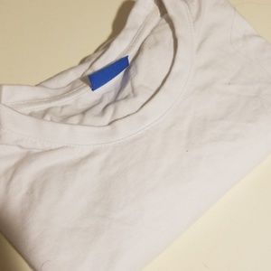 White plain Tee for man